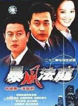 暴风法庭 海报