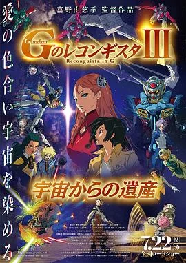 高达 G之复国运动 剧场版III 来自宇宙的遗产 海报