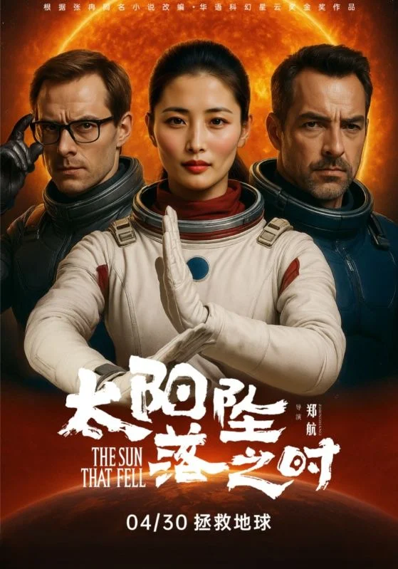太阳坠落之时 海报