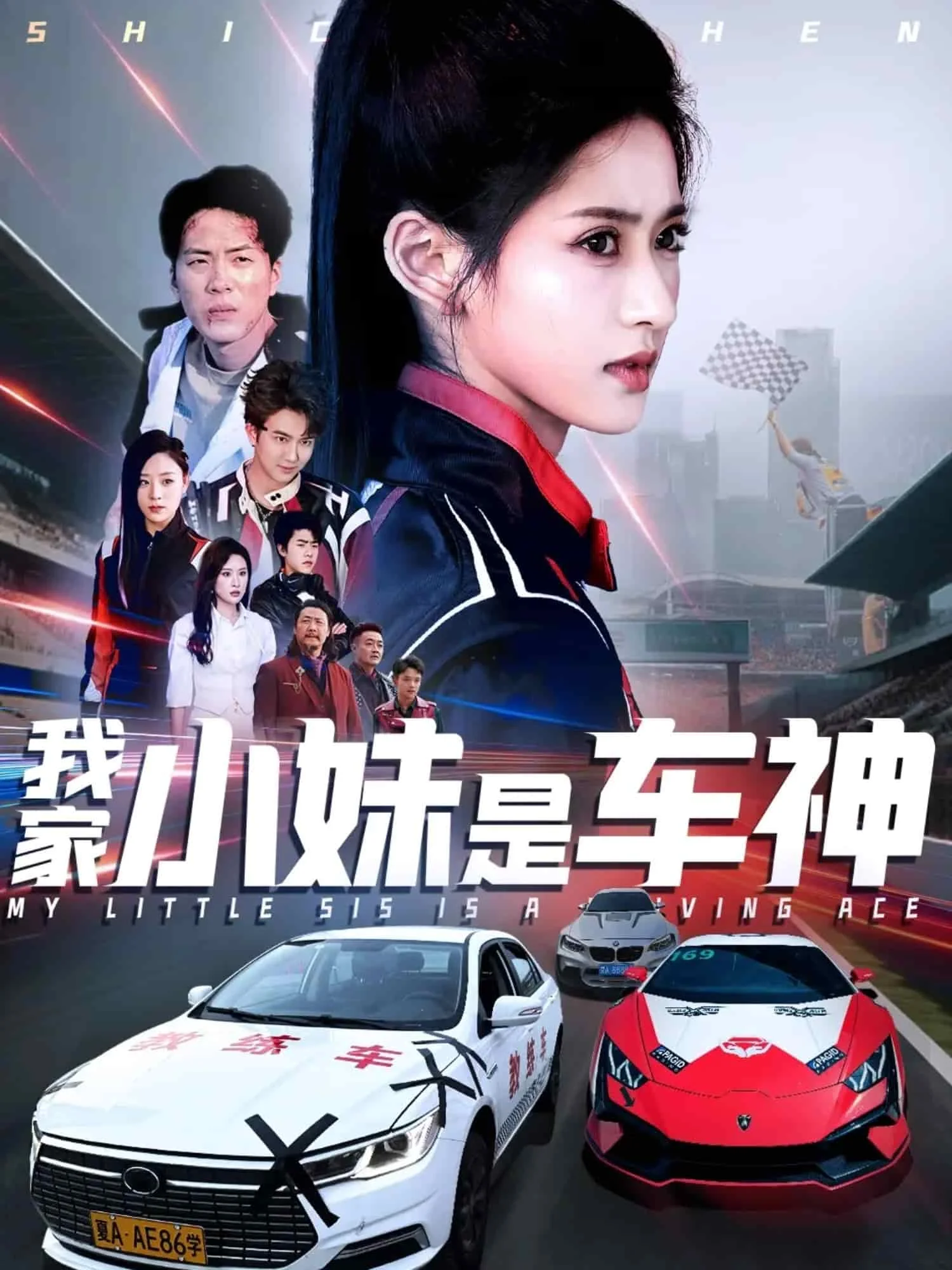 我家小妹是车神 海报