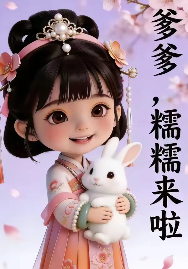 爹爹，糯糯来啦 海报
