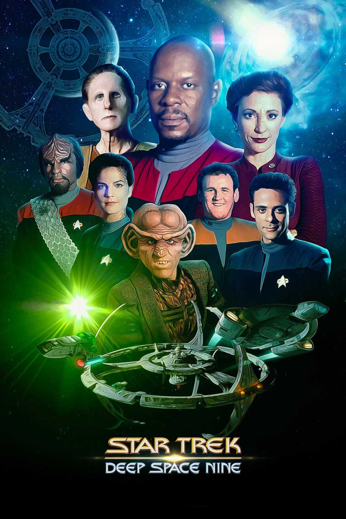 DS9's Star Trek Sets Were Cooler Than Voyager's, But Not For The Reason You Think