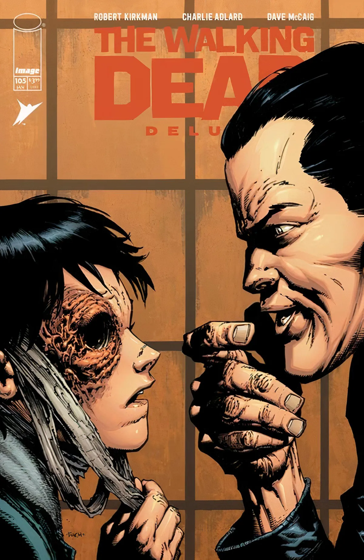 The Walking Dead Deluxe #105 main cover