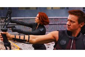 Scarlett Johansson's Black Widow And Jeremy Renner's Hawkeye Return As Evil Versions Of Their Avengers Heroes In MCU Art
