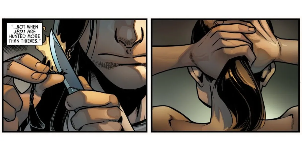 Kanan Jarrus CUTS HIS HAIR
