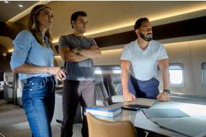The Hunting Party Episode 2’s Shocking Confrontation Addressed By Stars Melissa Roxburgh & Patrick Sabongui: “It Flipped A Switch For Me”