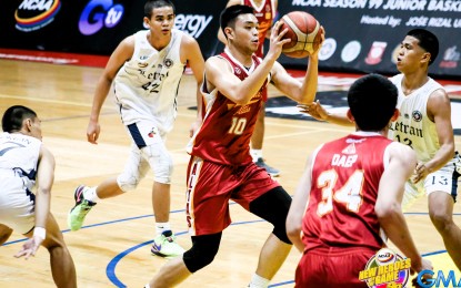 Perpetual stuns Letran, grabs lead in NCAA juniors basketball