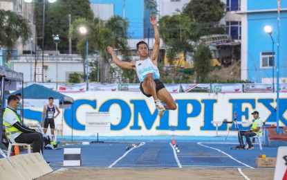 Long jumper Ubas wins in Cel Logistics weekly relay series finals