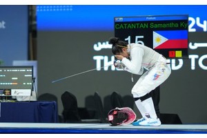 Fencer Catantan books Olympic slot after ruling Asia-Oceania qualifier