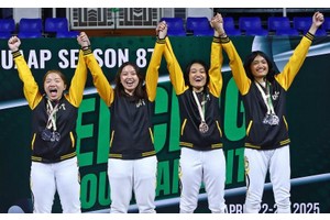UST ends UE streak, bags UAAP Season 87 women’s fencing title