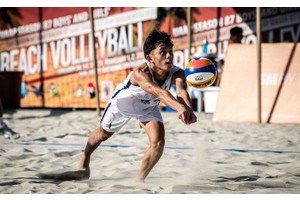 Adamson, FEU-D secure semifinal spots in UAAP boys beach volleyball