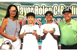 Dagoon, Go sweep MVP honors in Olongapo tennis tourney