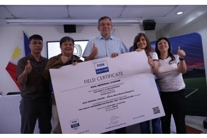 Rizal Memorial football field gets FIFA Pro certification