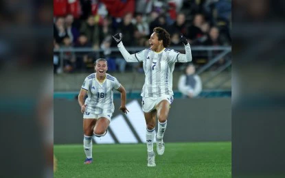 Filipinas score 1st FIFA World Cup win