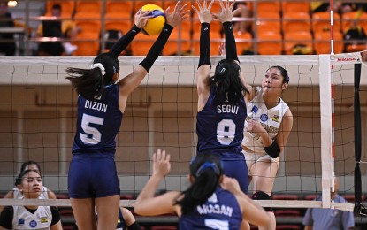 Lady Bullpups a win away from UAAP girls volleyball title