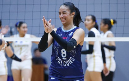 <p>Adamson University skipper Abegail Segui<em> (UAAP photo)</em></p> <p> </p>