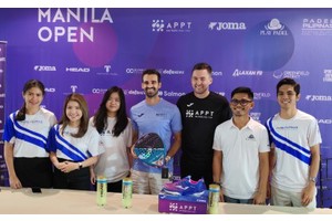 Filipino padel players upbeat in APPT Manila Open