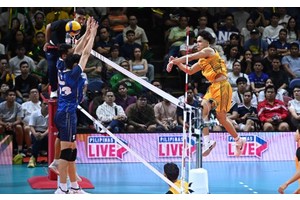 FEU beats NU, one win away from wresting UAAP men's volleyball crown