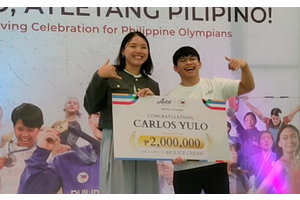 Aice Philippines awards cash incentives to Paris Olympics medalists