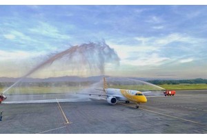 Iloilo Airport welcomes Scoot's direct link to Singapore