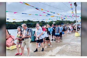 Boracay welcomes first cruise tourists of 2025