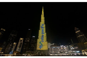 Cebu Pacific lights up Burj Khalifa with PH wonders