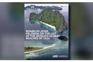 Romblon’s Bonbon named 1 of world’s top 50 beaches