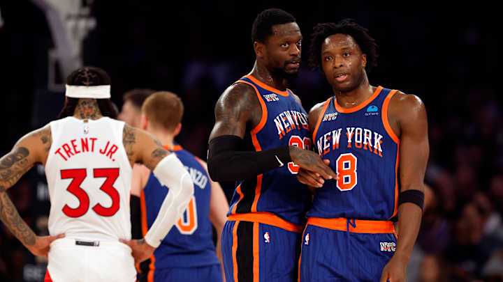 New York Knicks, Julius Randle, OG Anunoby New York Knicks, Julius Randle, OG Anunoby