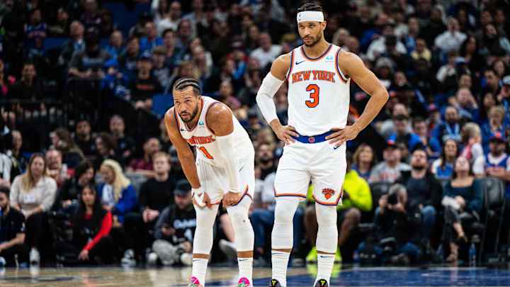 New York Knicks, Josh Hart, Jalen Brunson New York Knicks, Josh Hart, Jalen Brunson