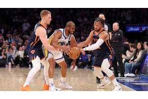 Jalen Brunson explains why he rejected Chris Paul's help in Knicks-Warriors game