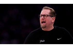 Nick Nurse still crying about officiating after Knicks beat Sixers is hilarious