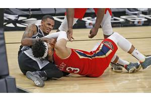 Dejounte Murray proves Knicks' Josh Hart wrong about being traded to Pelicans