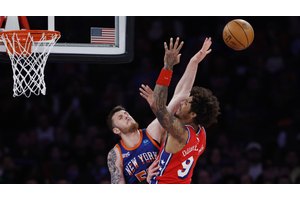Isaiah Hartenstein gives silver lining to Knicks' tough loss to Sixers