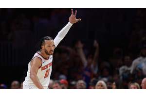 Heat forward gets his karma for mocking Jalen Brunson's 3-point Knicks celebration