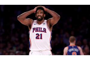 Joel Embiid's lack of self-awareness on display after controversial Knicks win