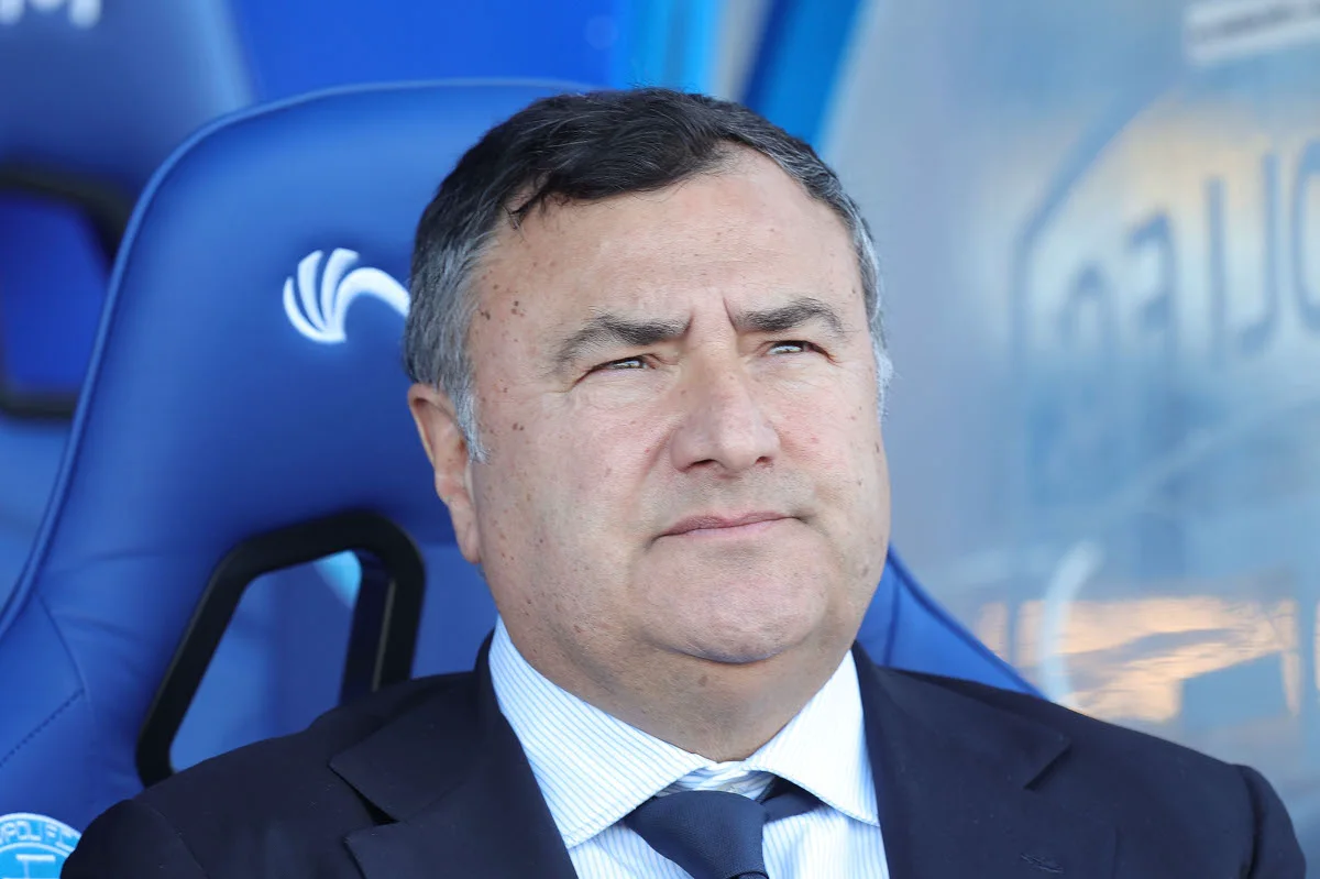 EMPOLI, ITALY - FEBRUARY 18: Joe Barone of ACF Fiorentina looks on during the Serie A TIM match between Empoli FC and ACF Fiorentina - Serie A TIM at Stadio Carlo Castellani on February 18, 2024 in Empoli, Italy. (Photo by Gabriele Maltinti/Getty Images)