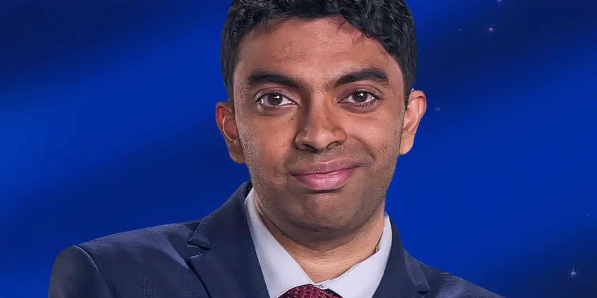 Jeopardy! Contestant Neilesh Vinjamuri Jeopardy! Masters Promotional Photo