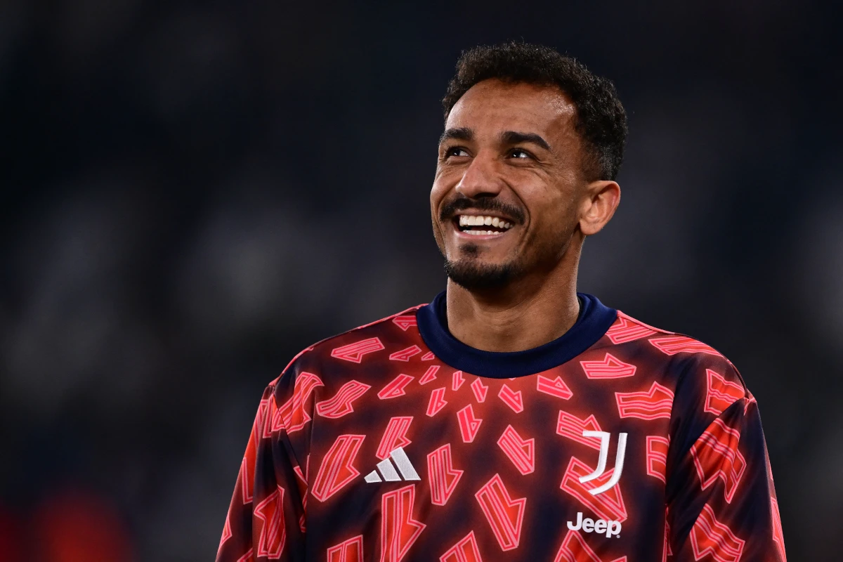 Juventus' Brazilian defender #06 Danilo smiles before the Italian Serie A football match between Juventus and Empoli, at The Allianz Stadium, in Turin on January 27, 2024. (Photo by Marco BERTORELLO / AFP) (Photo by MARCO BERTORELLO/AFP via Getty Images) Brazil