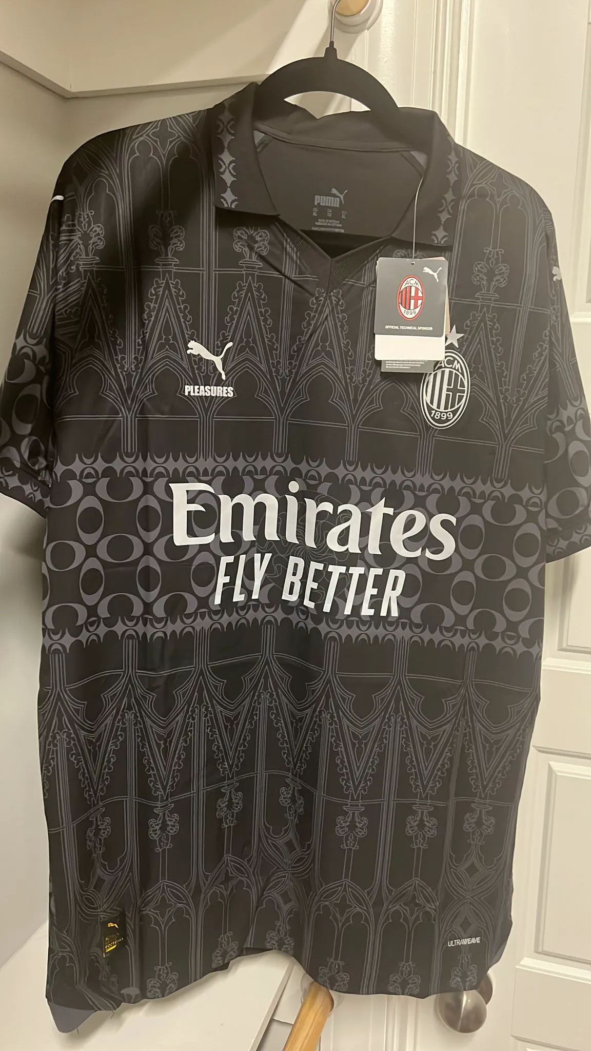 Milan Pleasures shirt, Football Italia exclusive