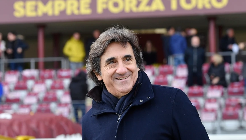 epa10388961 Torino's chairman Urbano Cairo before the Italian Serie A soccer match between Torino FC and Hellas Verona FC at the Olimpico Grande Torino stadium in Turin, Italy, 04 January 2023. EPA-EFE/Alessandro Di Marco