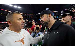 Steve Sarkisian is already campaigning for Texas to not be punished for losing