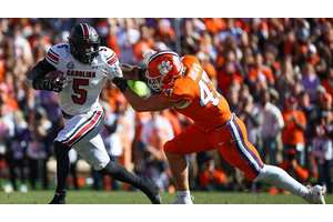 LaNorris Sellers, South Carolina stun Clemson in Death Valley