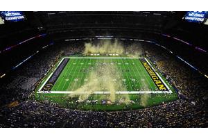 Where is the CFP Championship Game being played in 2025 and beyond?