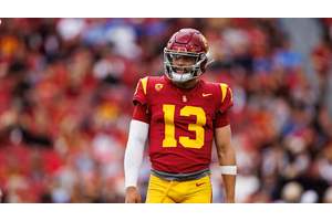 USC football QB Caleb Williams 'excited' to play for Bears if drafted No. 1