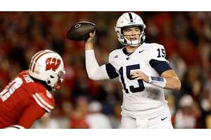 Penn State QB Drew Allar rages after injury, cusses out person on sideline