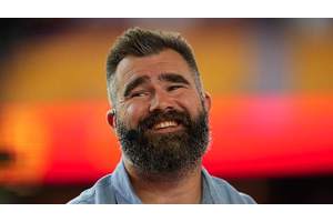 Jason Kelce is good at pretty much everything, except kicking