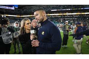 Smoke is building: Notre Dame coach Marcus Freeman targeted by Chicago Bears