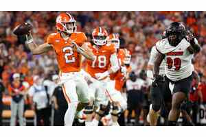 Clemson fans trash their own field in embarrassing Louisville game