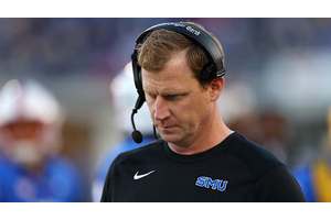 SMU coach causes online uproar with strong message to CFP committee
