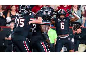 South Carolina stomps Texas A&M, puts an end to Aggies' magical run